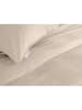 Heckett Lane Flanellen beddengoedset "Spina" beige