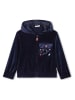 Billieblush Welurowa bluza w kolorze granatowym