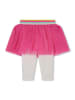 Billieblush Legginsy w kolorze biało-różowym