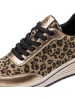 s.Oliver Keilsneakers in Gold/ Beige