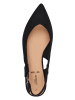 s.Oliver Sling-Ballerinas in Schwarz