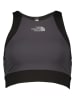 The North Face Sport-BH in Grau/ Schwarz