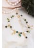 L'Atelier de Gaia Vergold. Armband mit Perlen und Edelsteinen