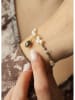 L'Atelier de Gaia Vergold. Armband mit Perlen und Edelsteinen