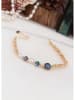 L'Atelier de Gaia Vergold. Armband mit Perlen und Perlmutt