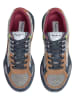 Pepe Jeans FOOTWEAR Sneakersy "Dave Risen" w kolorze szaro-jasnobrązowym
