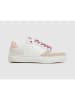 Pepe Jeans FOOTWEAR Leder-Sneakers "Camden Seal" in Weiß/ Beige