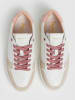 Pepe Jeans FOOTWEAR Leder-Sneakers "Camden Seal" in Weiß/ Beige
