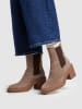 Pepe Jeans FOOTWEAR Leren chelseaboots taupe