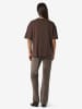 Noisy may Koszulka "Kim" w kolorze ciemnobrązowym