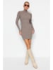 trendyol Strickkleid in Braun
