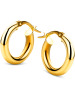 Diamant Exquis Gold-Creolen
