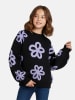 Cars Sweatshirt in Schwarz/ Lila