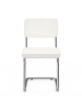 IDOMYA Factory 4-delige set: eetkamerstoelen "Naya" wit - (B)44 x (H)79 x (D)52 cm