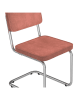 IDOMYA Factory 4-delige set: eetkamerstoelen "Naya" terracotta - (B)44 x (H)79 x (D)52 cm