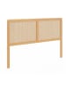 IDOMYA Factory Hoofdbord "Eve" naturel - (B)160 x (H)109 cm