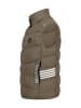 Canadian Peak Doorgestikte bodywarmer "Vincenteak" kaki