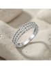 Nomad Zilveren ring met edelstenen