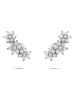 DI GIORGIO Srebrne kolczyki-wkrętki z cyrkoniami