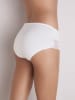 COTONELLA Pełne figi high waist (4 pary) w kolorze białym