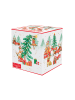 Easy Life 2er-Set: Tassen ''Christmas Gang'' in Weiß/ Grün - 75 ml