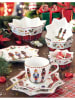 Easy Life Schüssel ''Vintage Nutcracker'' in Weiß/ Bunt - (L)17 x (B)25 cm