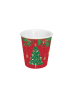 Easy Life 4er-Set: Becher ''Jingle Bells'' in Rot/ Weiß/ Grün - 100 ml