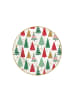 Easy Life Talerzyki deserowe (4 szt.) w kolorze zielono-czerwonym - Ø 19 cm