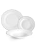 Ibili 12-delig tafelservies "Alba" wit