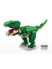 Techkidz 1000-częściowy zestaw konstrukcyjny "Jurassic" w kolorze zielonym - 6+