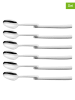 Zwilling 6er-Set: Edelstahl-Latte-Macchiato-Löffel ''Dinner'' - (L)21,4 cm
