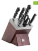Zwilling 7tlg. Messerblock-Set in Braun/ Schwarz