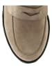 Högl Leder-Mokassins in Taupe