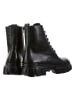 Högl Leder-Boots in Schwarz