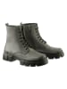 Högl Leder-Boots in Grau