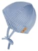 Sterntaler Bindemütze in Hellblau