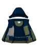 Peek U Ski-/snowboardjas "Decker" kaki/donkerblauw