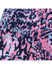 Peek U Ski-/snowboardbroek "Carina" roze/lichtblauw/zwart