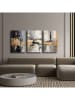 ABERTO DESIGN 3er-Set: Leinwanddrucke - (L)70 x (B)45 cm
