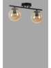ABERTO DESIGN Lampa sufitowa w kolorze czarno-beżowym - 36 x 20 cm