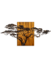 ABERTO DESIGN Wanddecoratie "Acacia Tree" - (B)144 x (H)70 cm