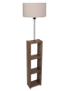 ABERTO DESIGN Standleuchte in Hellbraun/ Beige - (H)150 x Ø 38 cm