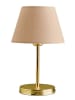 ABERTO DESIGN Tafellamp goudkleurig/beige - (H)37 x Ø 22 cm
