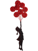 ABERTO DESIGN Wanddekor "Banksy" - (B)34 x (H)100 cm