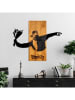 ABERTO DESIGN Wanddekor "Banksy - Flower Thrower" - (B)69 x (H)58 cm