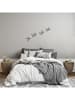 ABERTO DESIGN 4er-Set: Wanddekore "Birds"