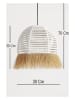 ABERTO DESIGN Hanglamp wit/beige - (H)70 x Ø 30 cm