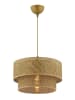 ABERTO DESIGN Hanglamp beige/goudkleurig - Ø 30 cm
