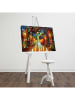 ABERTO DESIGN Kunstdruk op canvas "Rain's Rustle In The Park" - (B)70 x (H)45 cm