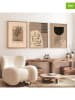 ABERTO DESIGN 3er-Set: Gerahmte Kunstdrucke
